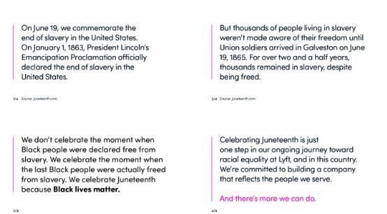 Companies Tap into Customer Values by Designating Juneteenth a Day for Reflection